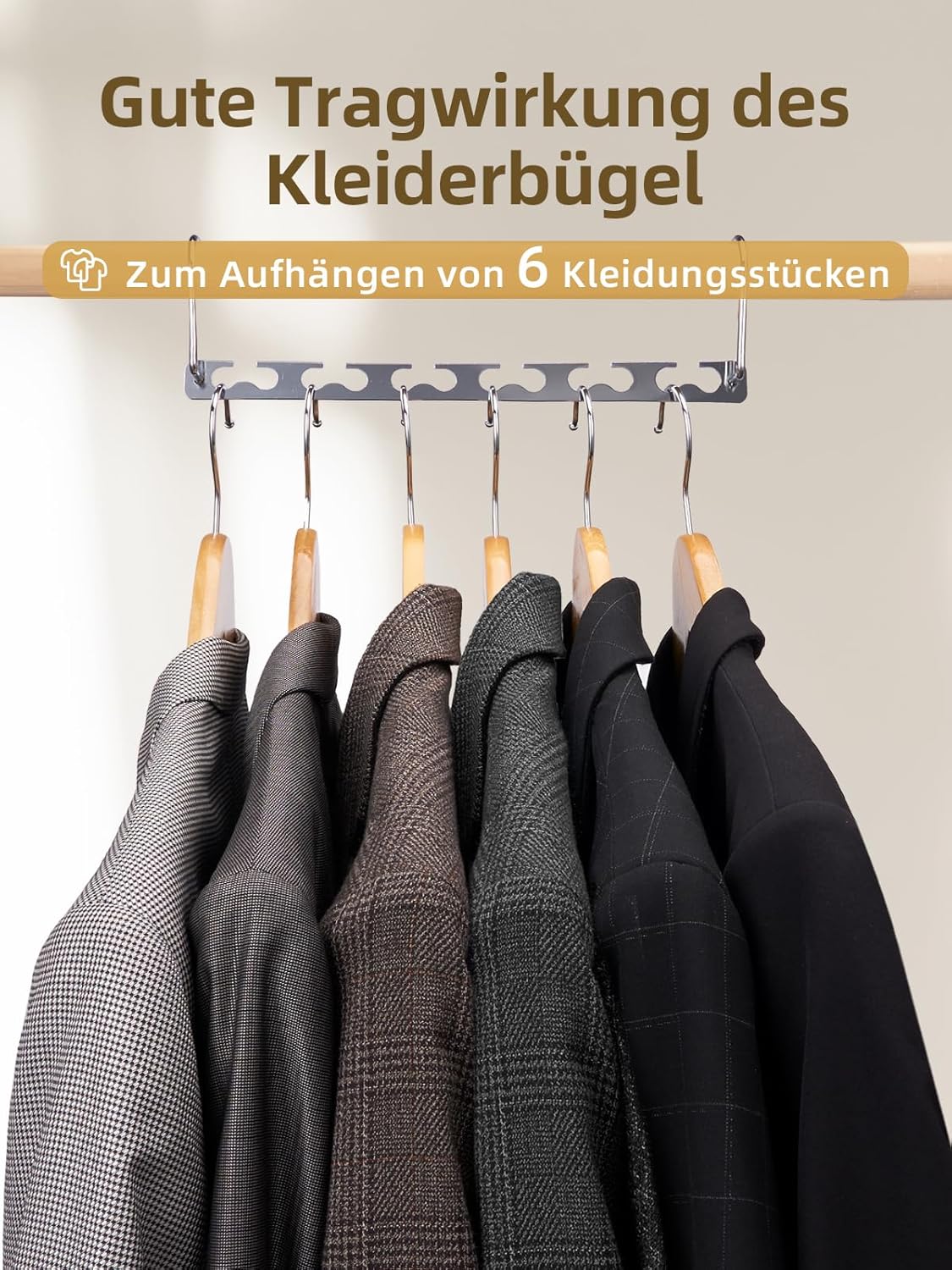 Kleiderbügelhalter Platzsparend